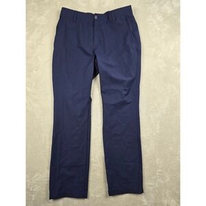 Under Armour Drive Golf Pants Mens 35/32 Blue Performance 1364407